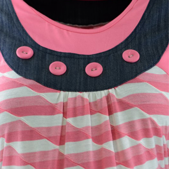 Bluza cu maneca scurta pentru gravide New Star NWS14R, Multicolor [4]