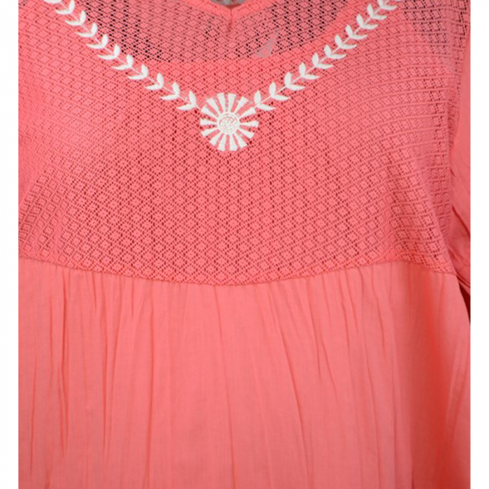 Bluza cu maneca scurta pentru gravide New Star NWS15RO, Rosu [3]
