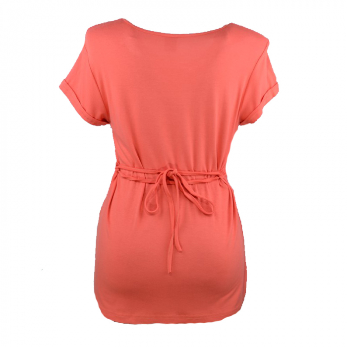 Bluza cu maneca scurta pentru gravide New Star NWS17RO, Multicolor [2]