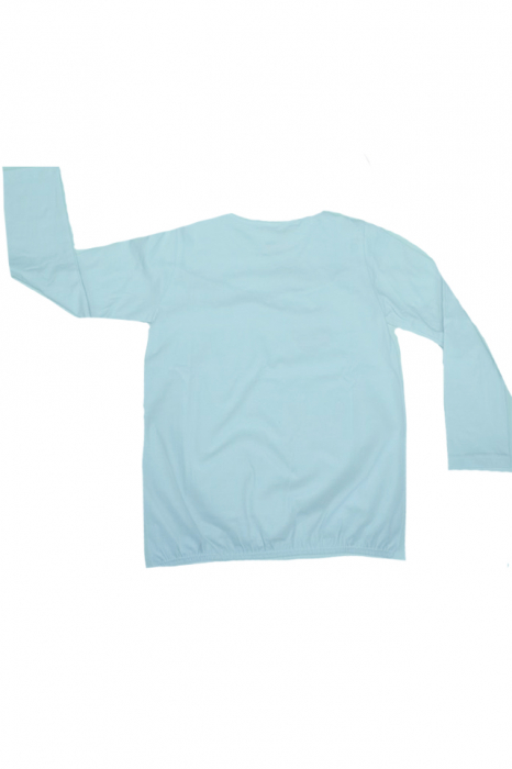 Bluza eleganta cu maneca lunga pentru fete Atut 7386-116, Alb [3]