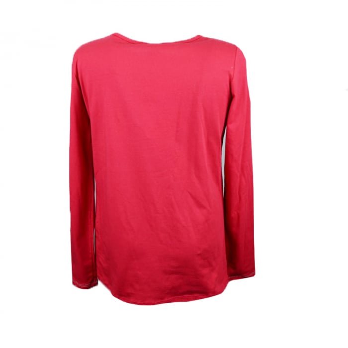 Bluza eleganta cu maneca lunga pentru fete Atut 9162R1-146-cm, Rosu [3]