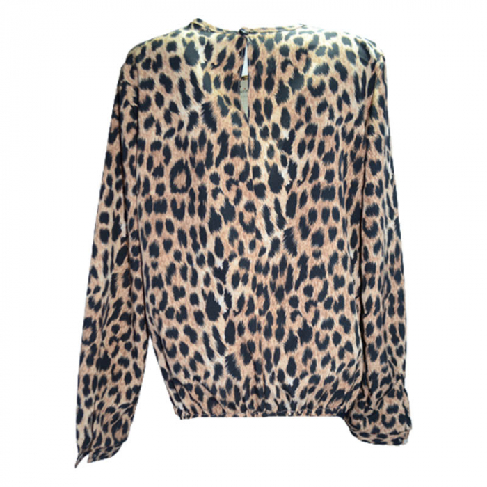 Bluza eleganta cu maneca lunga pentru fete Catherine BECA-MA, Maro [2]