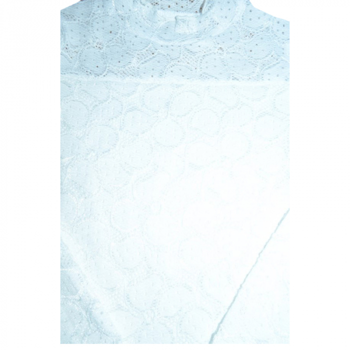 Bluza eleganta cu maneca lunga pentru fete Catherine CTRN6-98, Alb [2]