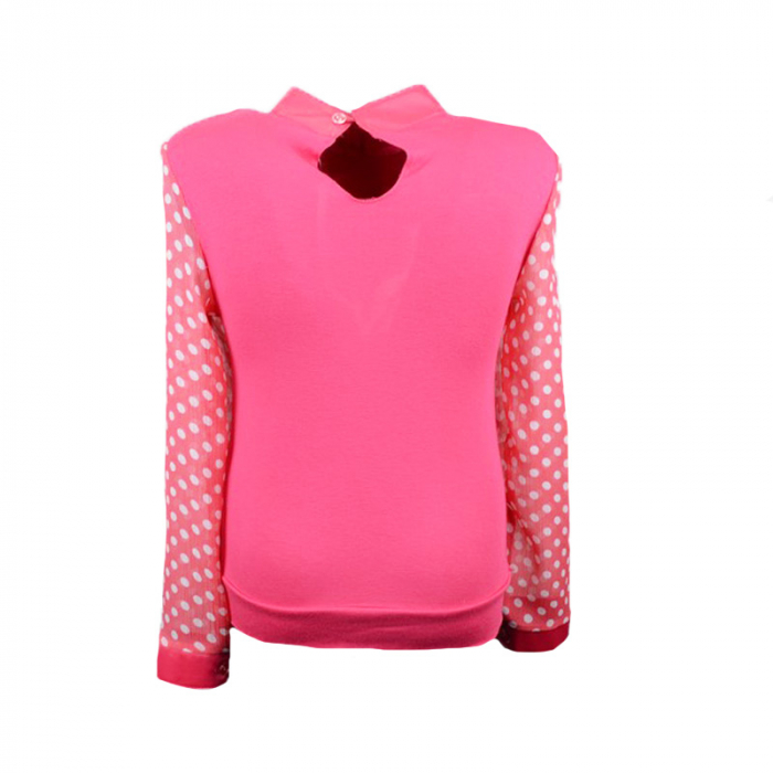 Bluza eleganta cu maneca lunga pentru fete Catherine CTRN6RZ-134, Roz [2]