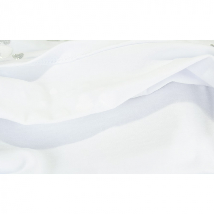 Bluza eleganta cu maneca lunga pentru fete Chrisma CRSM-4A-146, Alb [2]