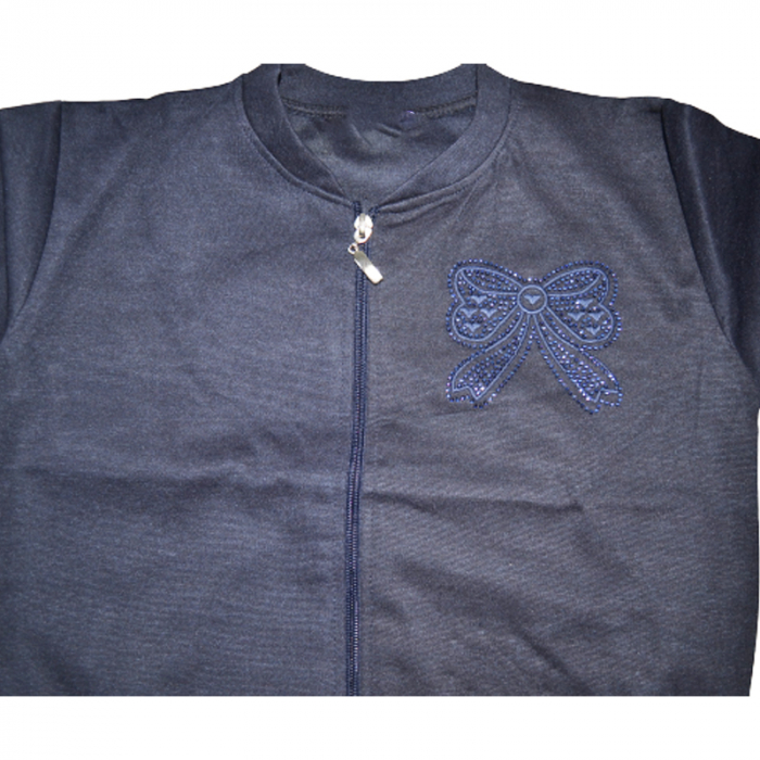 Cardigan cu maneca lunga pentru fete OLC SVR BE1011, Bleumarin [2]