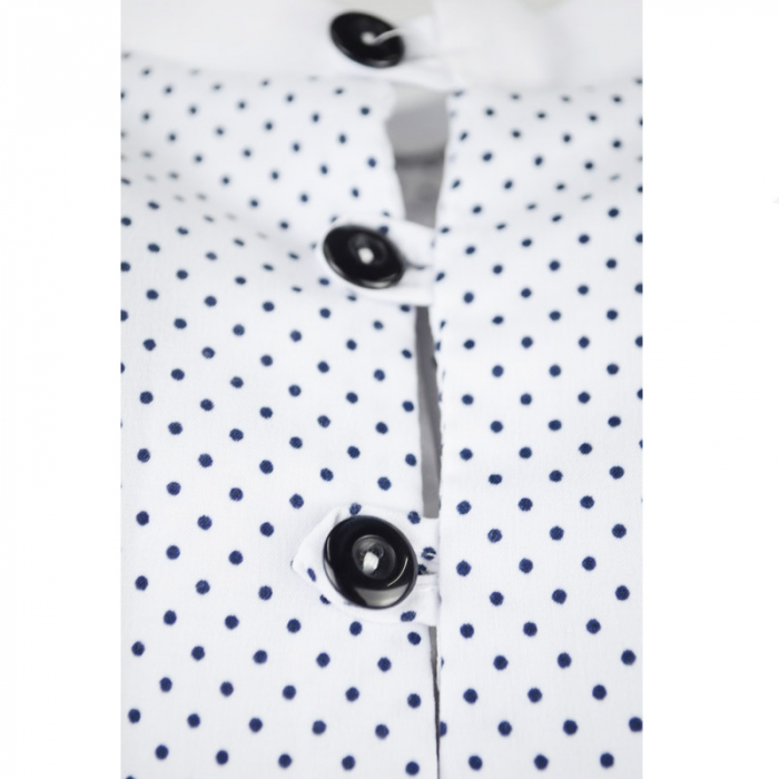 Bluza eleganta cu maneca lunga pentru fete Umbo U36-128, Alb [4]