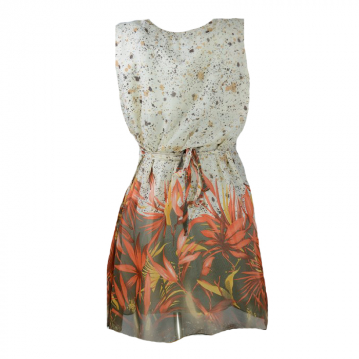 Bluza fara maneci pentru gravide Moda Flash MFF2M, Maro [2]