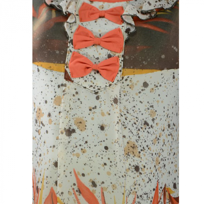 Bluza fara maneci pentru gravide Moda Flash MFF2M, Maro [3]