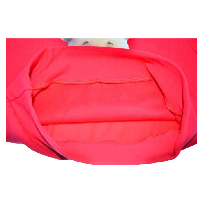 Bluza flausata, pentru fete, Mini Junior 3010R2-110, Rosu [3]