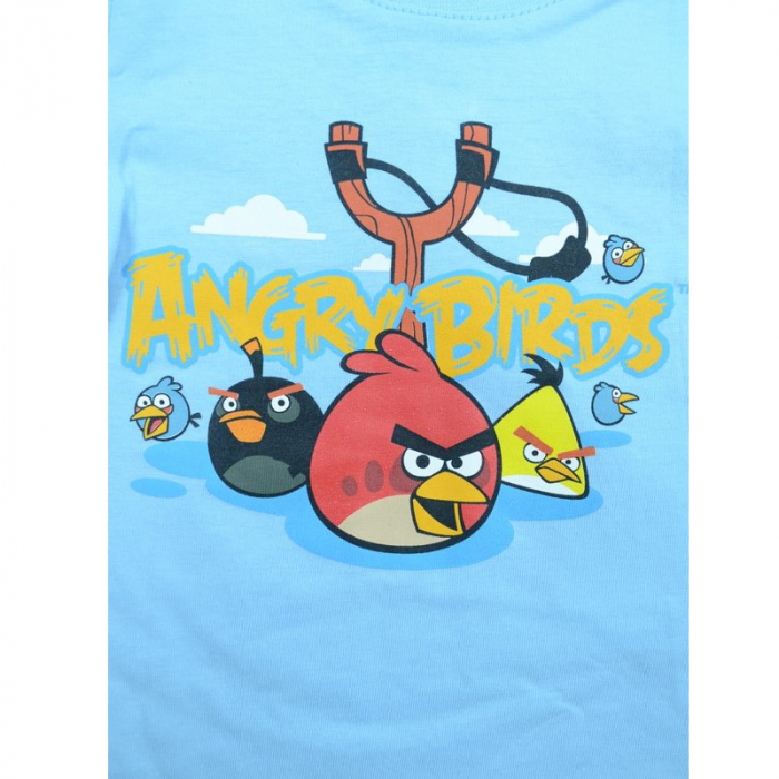 Bluza cu maneca lunga pentru baieti Sun City Angry Birds OE0163AL-68, Albastru [3]