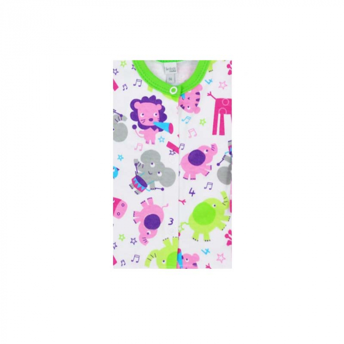 Bluza cu maneca lunga pentru fete Koala Zoo 3164AL-56-cm, Multicolor [2]