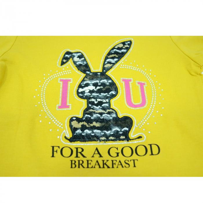 Bluza cu maneca lunga pentru fete Happy House FOFO-06GA1-110, Multicolor [2]
