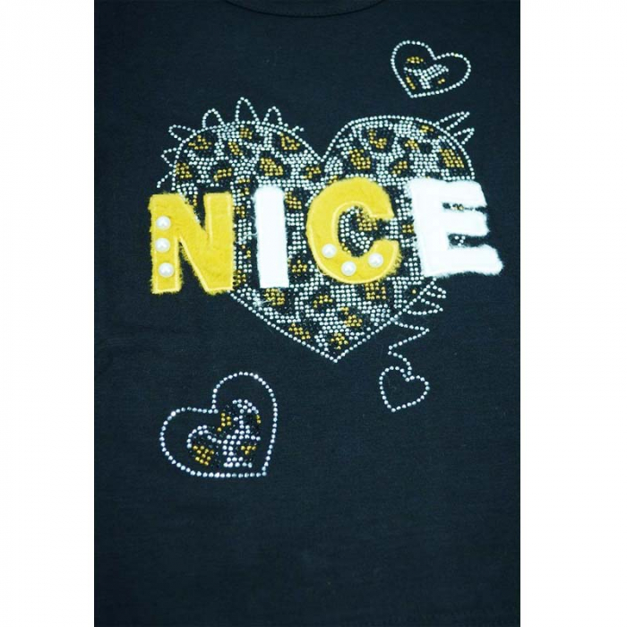 Bluza cu maneca lunga pentru fete Happy House FOFO-073N-152, Multicolor [4]