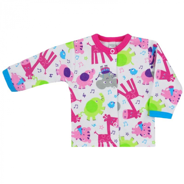 Bluza cu maneca lunga pentru fete Koala Zoo 3164RZ-56-cm, Multicolor [1]