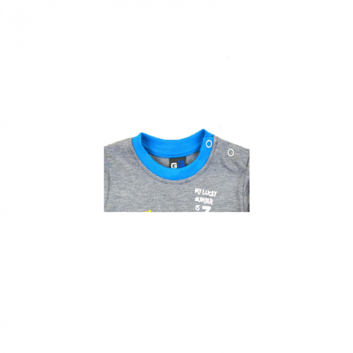 Bluza cu maneca lunga pentru baieti GT GT-6477-74, Gri [3]