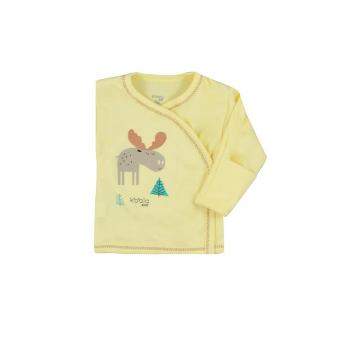 Bluza cu maneca lunga pentru copii Koala Happy Baby 07-502-62-cm, Galben [2]