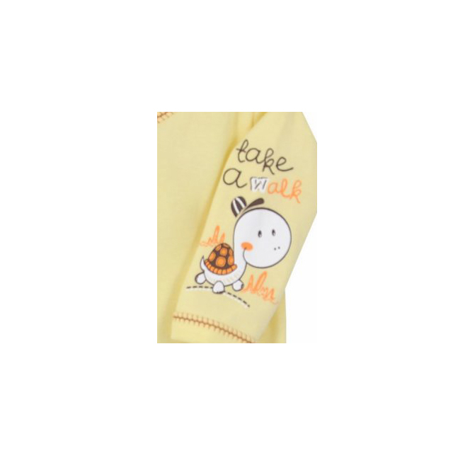 Bluza cu maneca lunga pentru copii Koala Zolwik 2635G-62-cm, Galben [2]
