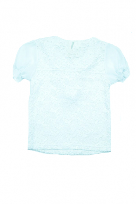 Bluza cu maneca scurta pentru fete Catherine CTHR-11A-128, Alb [3]