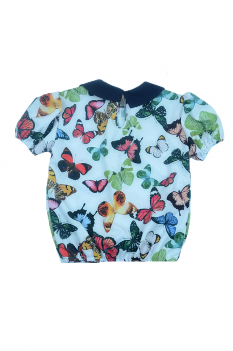 Bluza cu maneca scurta pentru fete Catherine CTHR-1A-128, Multicolor [2]