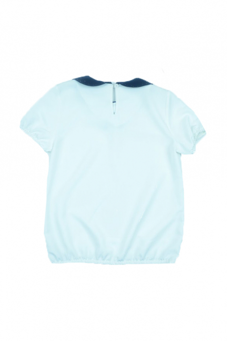 Bluza cu maneca scurta pentru fete Jolanda JL4-128, Alb [2]