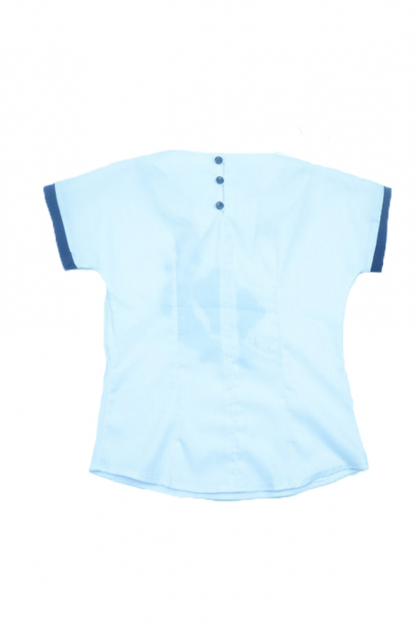 Bluza cu maneca scurta pentru fete Umbo UMB33-A-128, Alb [5]