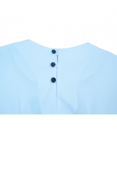 Bluza cu maneca scurta pentru fete Umbo UMB34-A-128, Alb [5]