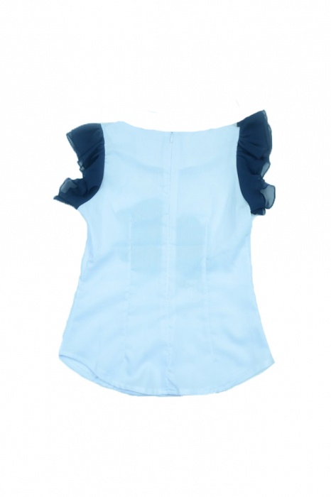 Bluza cu maneca scurta pentru fete Umbo UMB36-A-128, Alb [4]