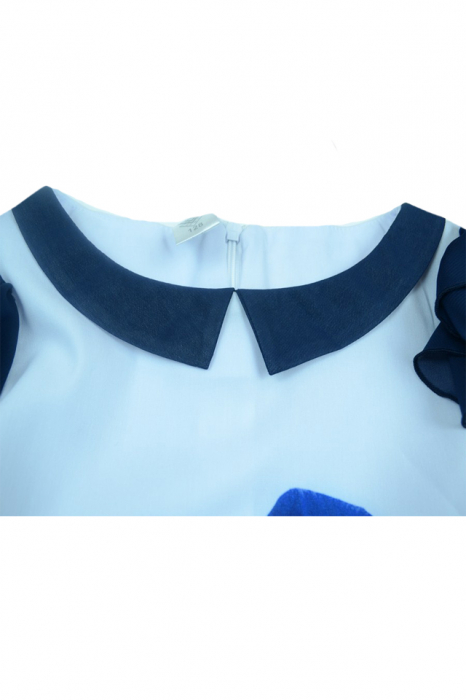 Bluza cu maneca scurta pentru fete Umbo UMB36-A-128, Alb [2]