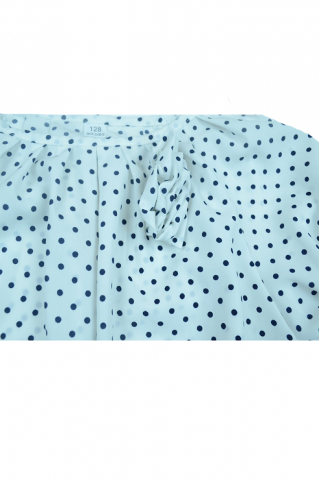 Bluza cu maneca scurta pentru fete Alessia ALSS48-128, Alb [2]