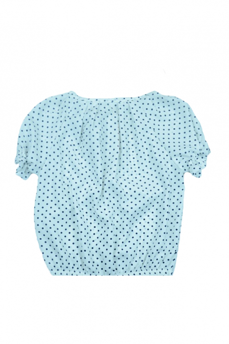 Bluza cu maneca scurta pentru fete Alessia ALSS48-128, Alb [3]