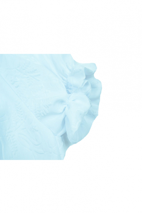 Bluza cu maneca scurta pentru fete Alessia ALSS49-128, Alb [3]