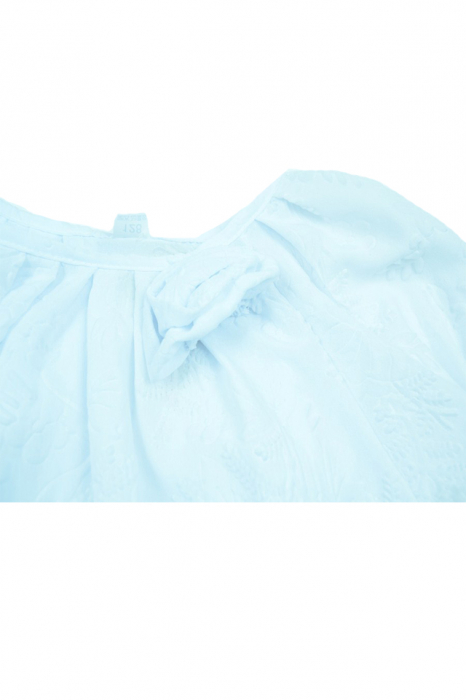 Bluza cu maneca scurta pentru fete Alessia ALSS49-128, Alb [2]