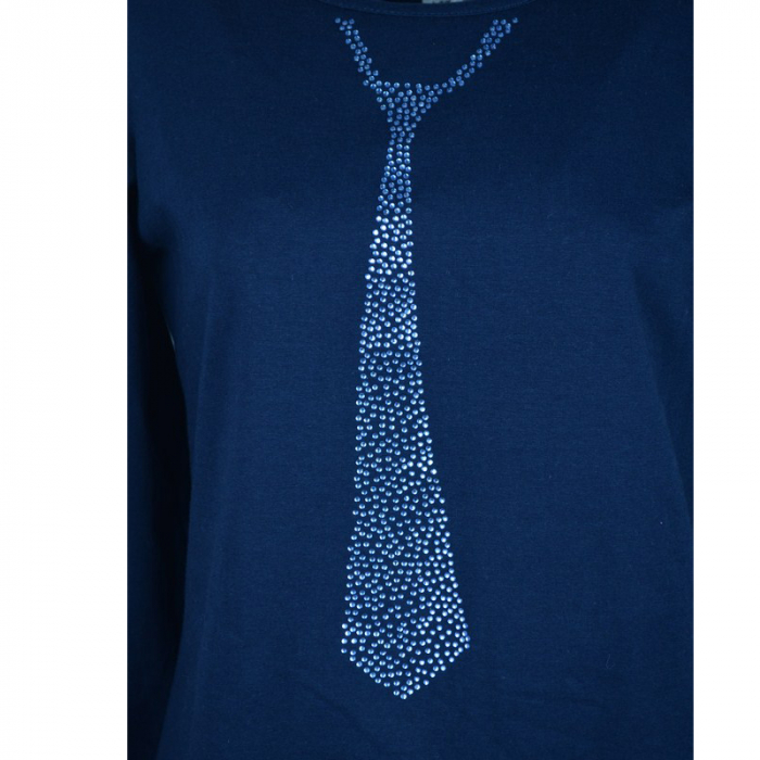 Bluza pentru fete Atut A-5067-128, Bleumarin [2]
