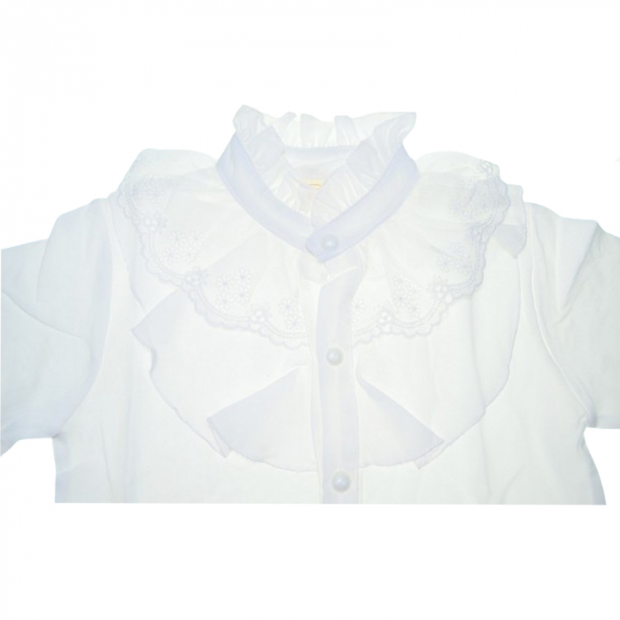 Camasa pentru fete Mini Junior BLZMJ-4, Alb [2]