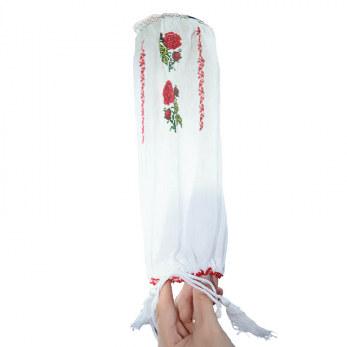 Bluza tip ie 3/4 pentru fete Mini Junior MRI-16, Alb [3]