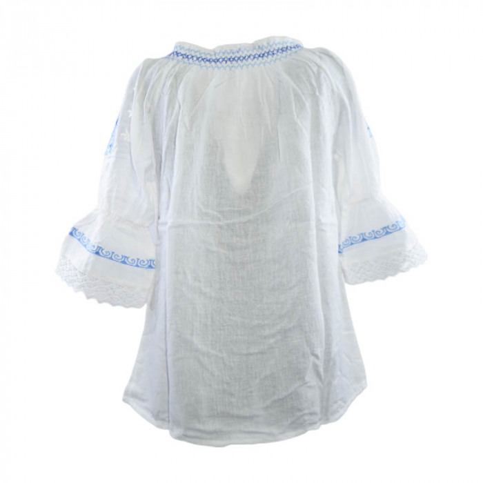 Bluza tip ie 3/4 pentru fete Mini Junior MRI-17, Alb [2]
