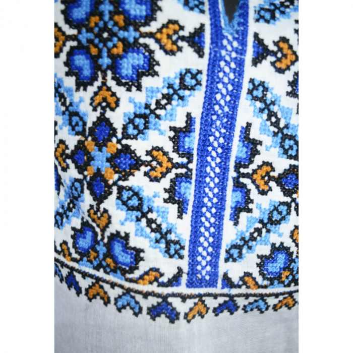 Bluza tip ie cu maneca lunga pentru baieti Mini Junior MRI-22, Alb [3]