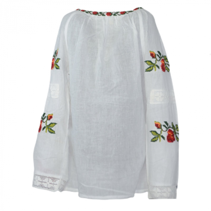 Bluza tip ie pentru fete Mini Junior MRI-13, Alb [2]