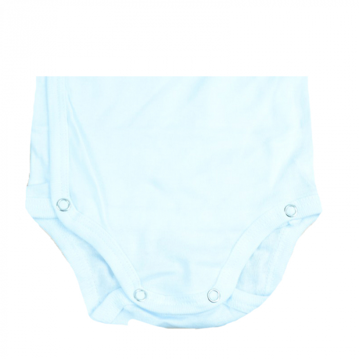Body cu maneca lunga pentru copii Pifou Model 10 M10-A6-56-cm, Alb [2]