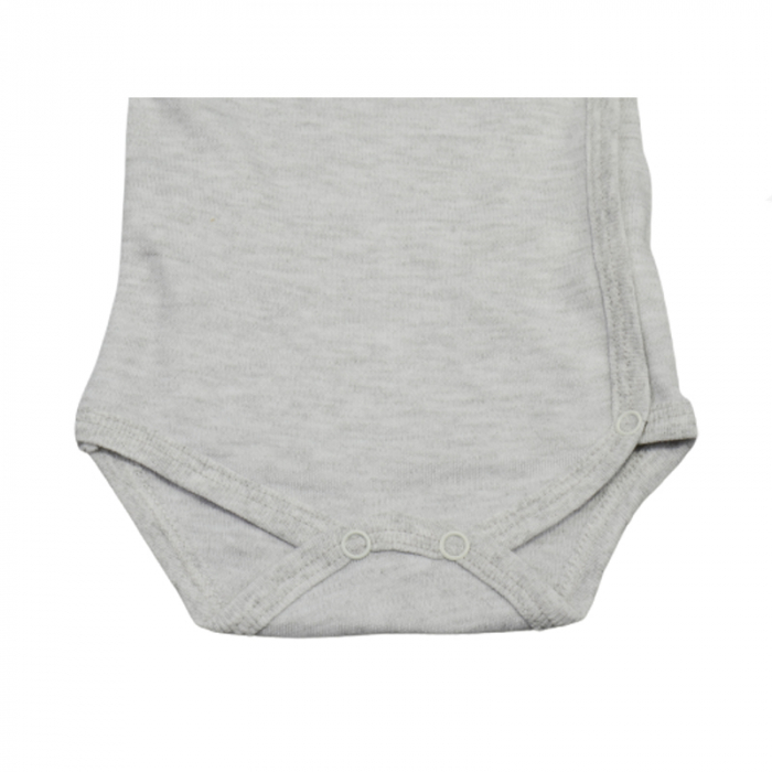 Body cu maneca lunga pentru baieti Baleno BBY-9, Gri [3]