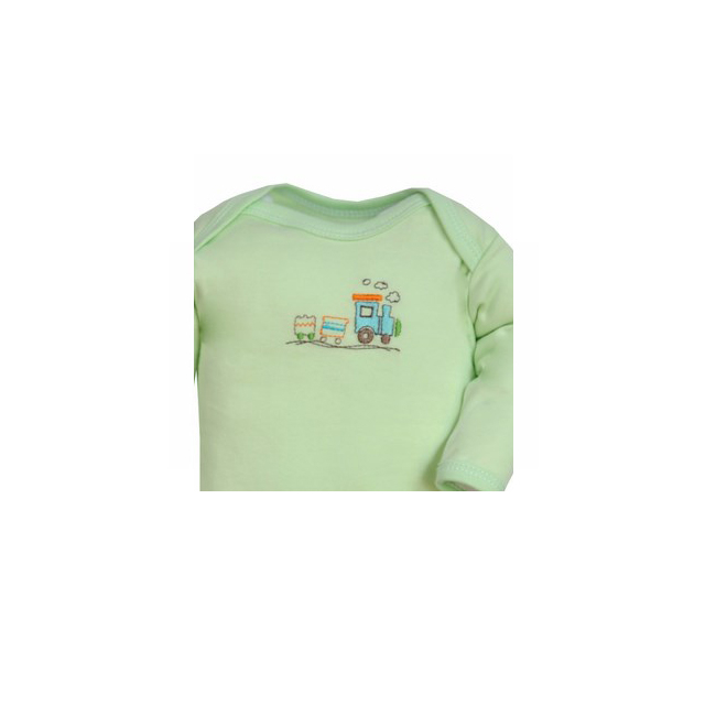 Body cu maneca lunga pentru baieti Koala Train A01-091V-62-cm, Verde [3]