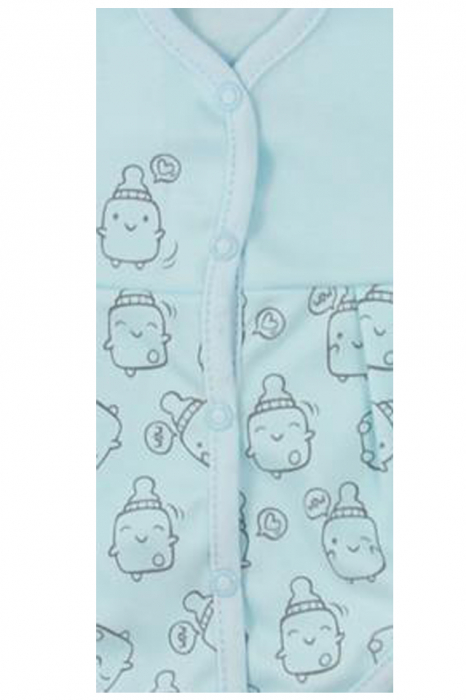 Body cu maneca lunga pentru baieti Koala Butelki 06-694AL_68 cm, Albastru [3]