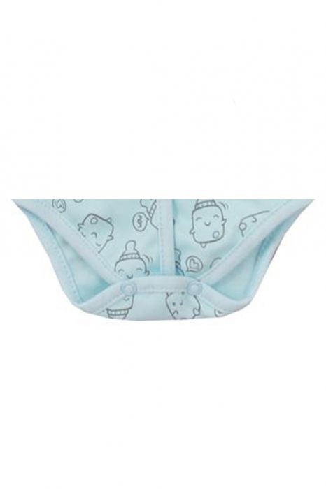 Body cu maneca lunga pentru baieti Koala Butelki 06-694AL_68 cm, Albastru [2]