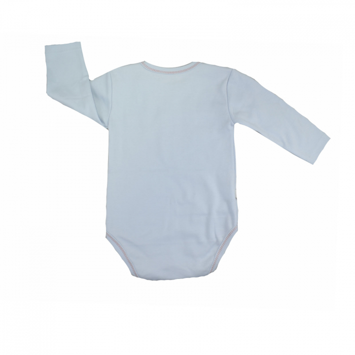 Body cu maneca lunga pentru baieti Koala Happy Baby 07-499A_74 cm, Albastru [2]