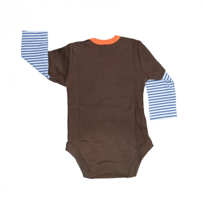 Body cu maneca lunga pentru baieti Koala Jumbo 02-484-MR, Maro [2]