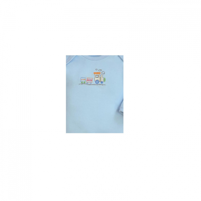 Body cu maneca lunga pentru baieti Koala Train A01-091AB_62 cm, Albastru [2]