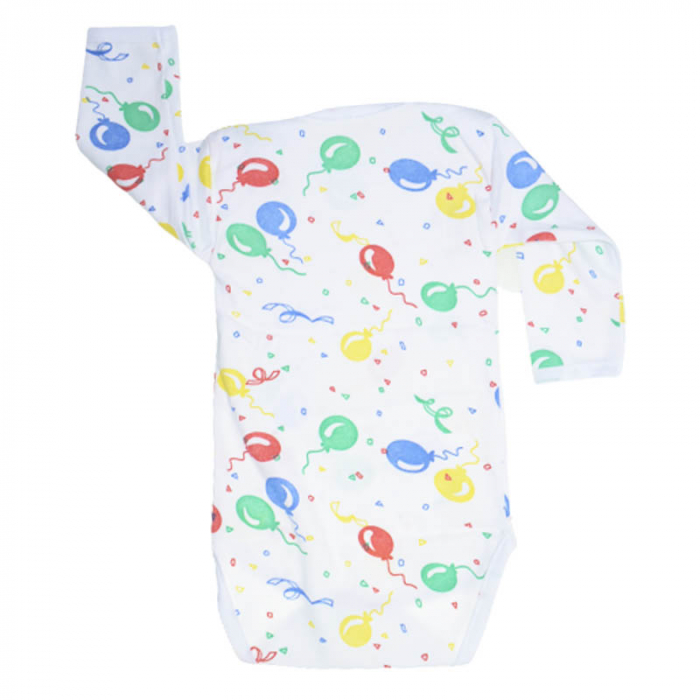 Body cu maneca lunga pentru copii Mini Junior 80323-M, Multicolor [2]