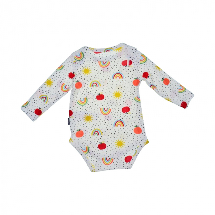 Body cu maneca lunga pentru copii Mini Junior, BDY-16436-1M, Multicolor [2]