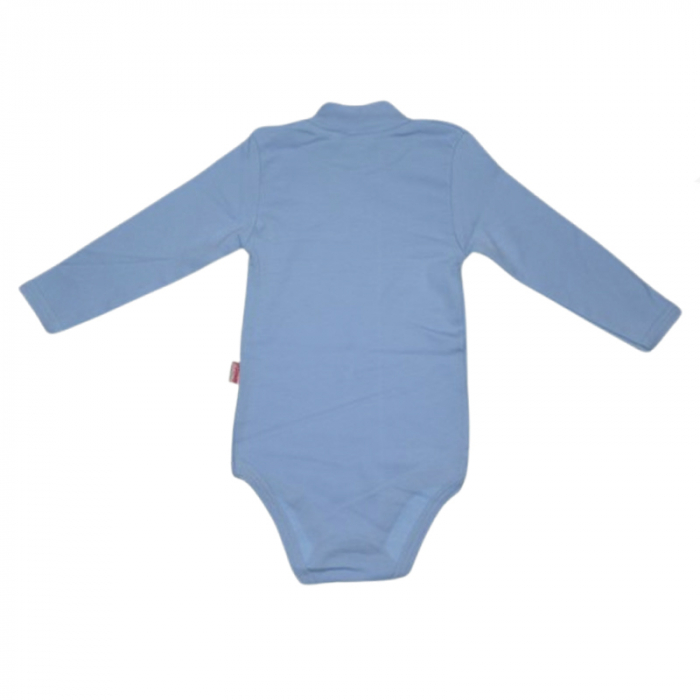 Body cu maneca lunga pentru baieti Mini Junior BDY-MJ34, Albastru [2]
